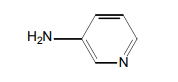 ساختار، فرمول مولکولی و وزن مولکولی 3- aminopyridine